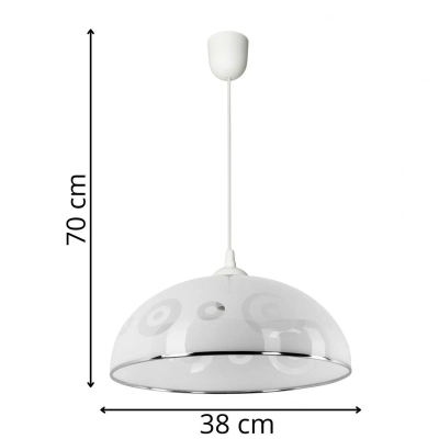 Simi H lampa wisząca 1xE27 LPX0006/H