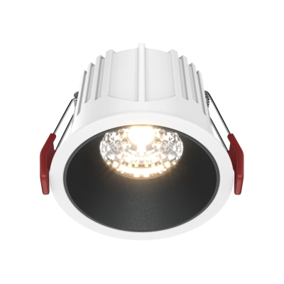 Alfa LED lampa sufitowa LED 15W 1050lm 3000K biała, czarna DL043-01-15W3K-D-RD-WB Maytoni