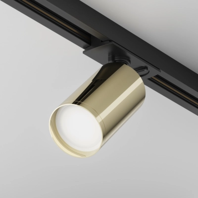 Focus S track lighting Unity 1xGU10 czarny, złoty TR020-1-U-GU10-BG Maytoni