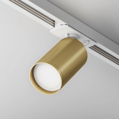 Focus S track lighting Unity 1xGU10 biały, złoty matowy TR020-1-U-GU10-WMG Maytoni