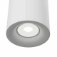 Slim lampa sufitowa 1xGU10 biała C012CL-01W