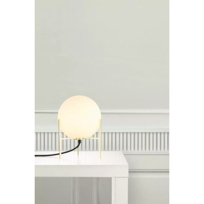 ALTON TABLE lampka stołowa White Glass Nordlux