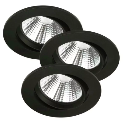 FREMONT Black zestaw 3 x 5,5W LED 2700K IP23 Nordlux