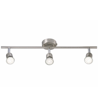 Avenue LED Brushed steel lampa sufitowa GU10 3000K 76570132 Nordlux