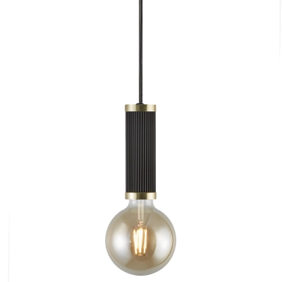 Galloway Black brass lampa wisząca E27 2011053003 Nordlux