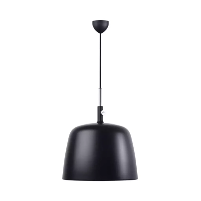 Norbi 30 lampa wisząca E27 czarna 2220123003 Nordlux