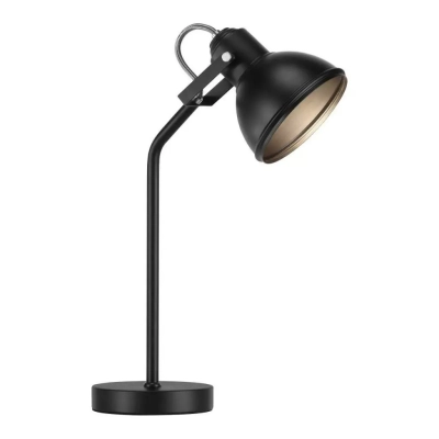 ASLAK lampa stolowa industrialna loftowa Black Nordlux