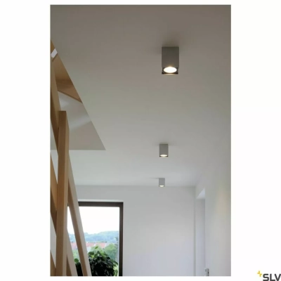 Altra Dice lampa sufitowa 1xGU10 srebrnoszara czarna 151514