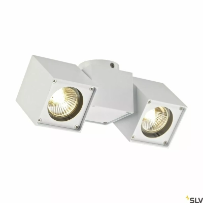 Altra Dice lampa sufitowa 2xGU10 biała 151531 SLV