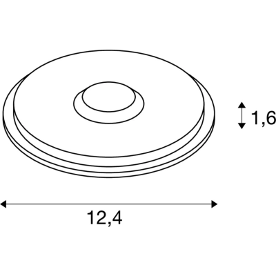 Big Plot moduł LED 5,5W 500lm 3000K aluminium 1001256