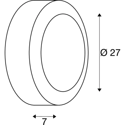 Bulan plafon E14 IP44 biała 229071