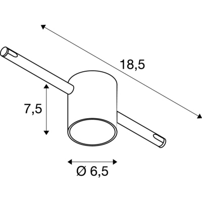 Comet lampa do systemu linkowego TENSEO LED 410lm 2700K biały 1002689