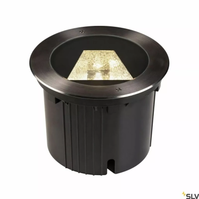 Dasar 270 lampa wbudowywana LED 30W 2100lm 4000K okrągła IP67 asymetryczny rozsył światła 1002895 SLV