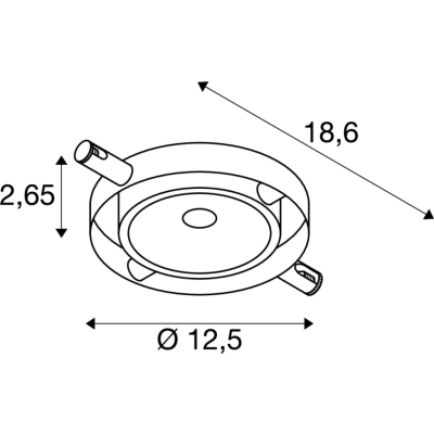 Durno lampa do systemu linkowego TENSEO LED 6W 360lm 2700K biały 1002862