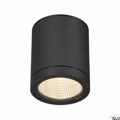 Enola Round M lampa sufitowa LED 11W 960lm 3000K/4000K IP65 antracytowy 1003427