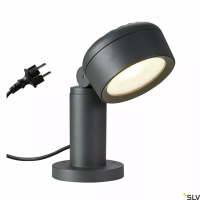 Eskina 30 Pole lampa stojąca LED 14,5W 1000lm 3000K, 4000K IP65 antracytowy 1002906 SLV