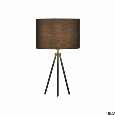 Fenda lampa stołowa 1xE27 czarna bez abażuru 155540