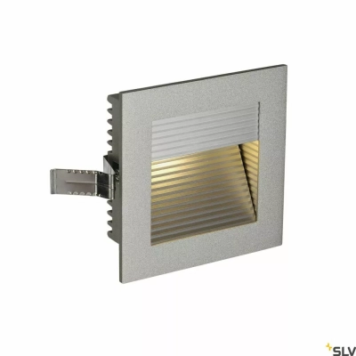 Frame Curve lampa wbudowywana LED 1W 60lm 3000K srebrnoszara srebrnoszara 111292 SLV