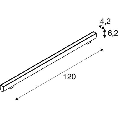 Galen 120 SP LED 34W 3100lm 3000K, 4000K IP65 antracytowy 1003448