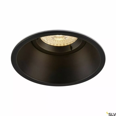 Horn-O lampa wbudowywana 1xGU10 czarny matowy 113160 SLV