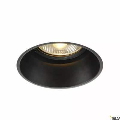 Horn-T lampa wbudowywana 1xGU10 PAR111 czarny 113170 SLV