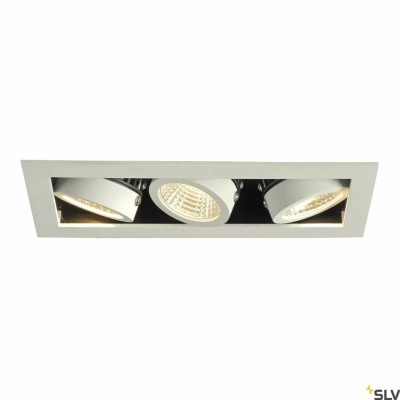 Kadux 3 Set lampa wbudowywana LED 20W 1920lm 3000K 38° biała matowa 115721