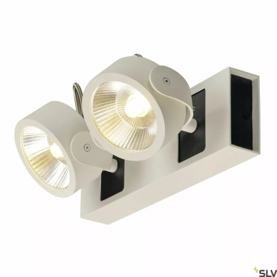 Kalu reflektor LED 31W 2000lm 3000K 60° biała czarna 1000130 SLV