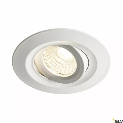 Kini lampa sufitowa wbudowywana LED 12W 850lm 3000K 60° IP65 biała 1000833