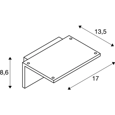 Led Sensor WL kinkiet LED 9,8W 750lm 3000K IP44 biały 1001970