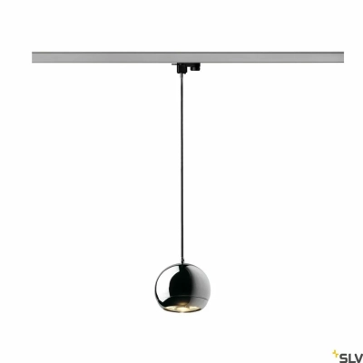 Light Eye lampa wisząca do szyny 3-fazowej 1xGU10 PAR111 chrom 153112 SLV