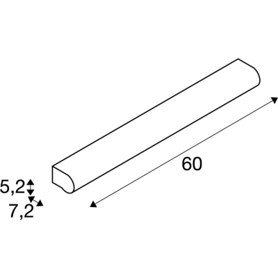 Marylin kinkiet LED 15W 1280lm 3000K IP44 chrom 1002191