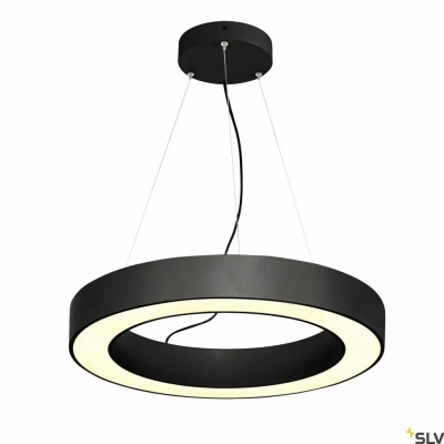 Medo Ring 60 Dali lampa wisząca LED 34W 2000lm 3000K czarny 1002890 SLV