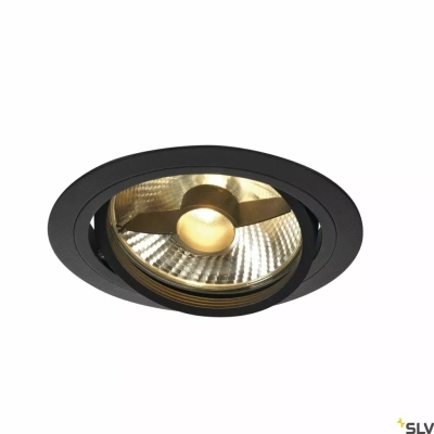 New Tria 150 lampa wbudowywana GU10 PAR111 czarna 113550 SLV