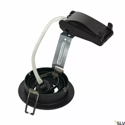 New Tria 1 lampa wbudowywana 1xGU10 czarna 113490