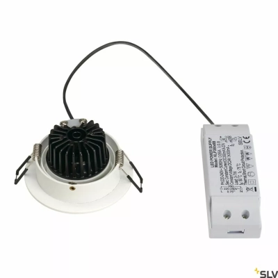 New Tria 1 Set lampa wbudowywana LED 8W 645lm 2700K biała 113871