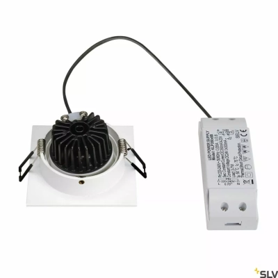 New Tria 1 Set lampa wbudowywana LED 8W 645lm 2700K biała 113881