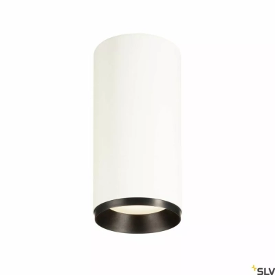 Numinos CL Dali L Ø10cm lampa sufitowa LED 28W 2440lm 2700K/3000K/4000K 24°/36°/60° biało-czarna