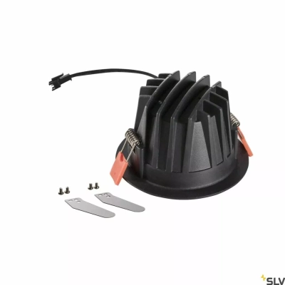 Numinos DL M Ø10,5cm lampa wbudowywana LED 17,55W 1460lm 2700K/3000K/4000K 20°/40°/55° czarna