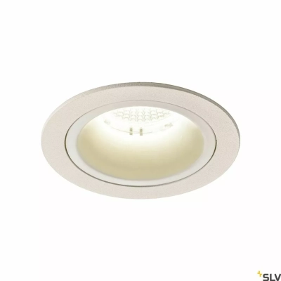 SLV Numinos DL M Ø 10,5 cm lampa wbudowywana LED 17,55 W 1600 lm 2700K/3000K/4000K 20°/40°/55° biała