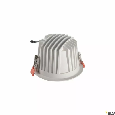 Numinos DL XL Ø16cm lampa wbudowywana LED 37,4W 3400lm 2700K/3000K/4000K 20°/40°/55° biało-chromowa