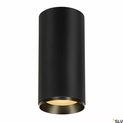 SLV Numinos Dali XL Ø 12 cm lampa sufitowa LED 36 W 2980 lm 2700K/3000K/4000K 24°/36°/60° czarna