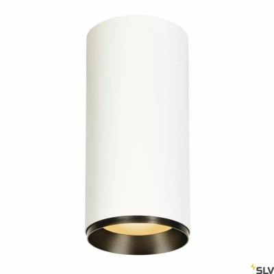 SLV Numinos Dali XL Ø 12 cm lampa sufitowa LED 36 W 2980 lm 2700K/3000K/4000K 24°/36°/60° biało-czarna