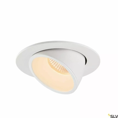 Numinos Gimble L Ø16cm lampa wbudowywana LED 25,4W 2250lm 2700K/3000K/4000K 20°/40°/55° biała