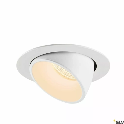 Numinos Gimble XL Ø19cm lampa wbudowywana LED 37,4W 3500lm 2700K/3000K/4000K 20°/40°/55° biała