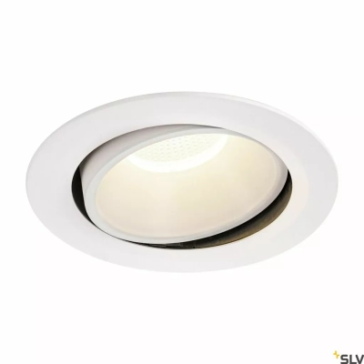 Spotline Numinos Move DL XL Ø 19 cm lampa wbudowywana LED 37,4 W 3800 lm 2700K/3000K/4000K 20°/40°/55° biała