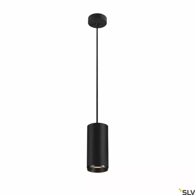 Spotline Numinos PD Phase L Ø 10 cm lampa wisząca LED 28 W 2440 lm 2700K/3000K/4000K 24°/36°/60° czarna