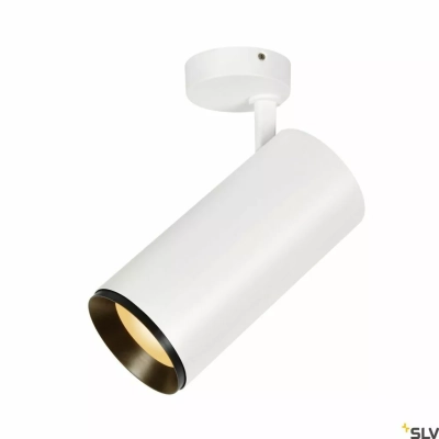 Spotline Numinos Spot Dali XL Ø 12  cm reflektorek LED 36W 2980 lm 2700K/3000K/4000K 24°/36°/60° biało-czarny