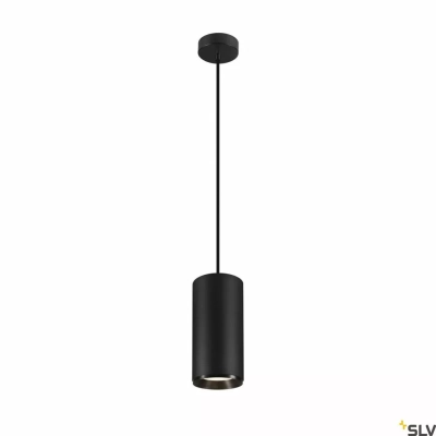 SLV Numinos Phase XL Ø 12 cm lampa wisząca LED 36 W 2980 lm 2700K/3000K/4000K 24°/36°/60° czarna