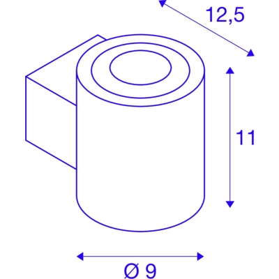 Oculus Up Down WL kinkiet LED 15W 1110lm 2000K-3000K Dim-to-Warm biała 1004671