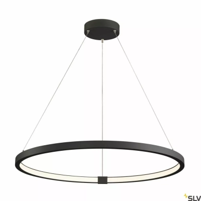 One 80 Dali lampa wisząca LED 32W 2140lm 3000K, 4000K czarna 1002911 SLV